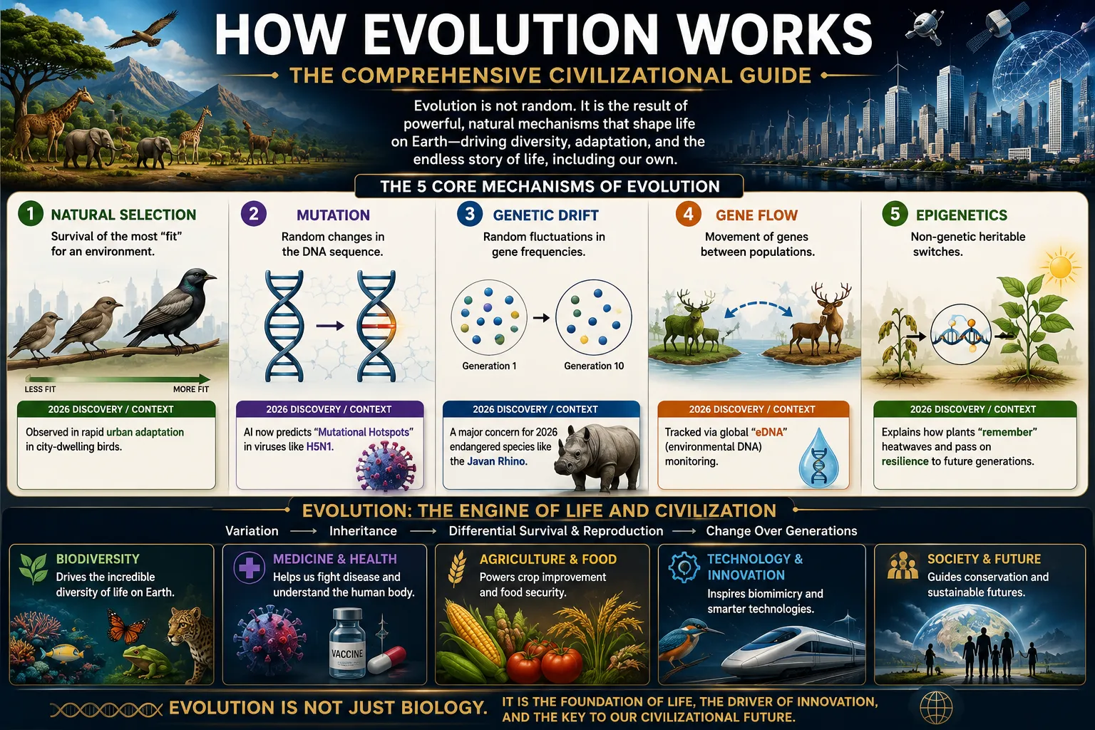 How Evolution Works: The Comprehensive Civilizational Guide
