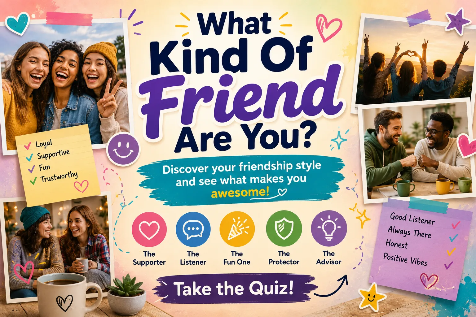What Kind Of Friend Are You?
