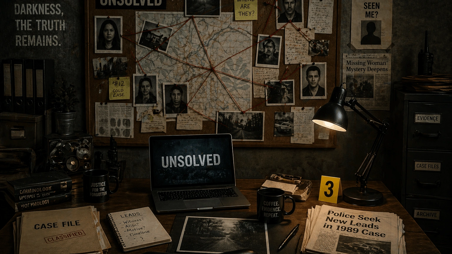 True Crime & Unsolved Mysteries